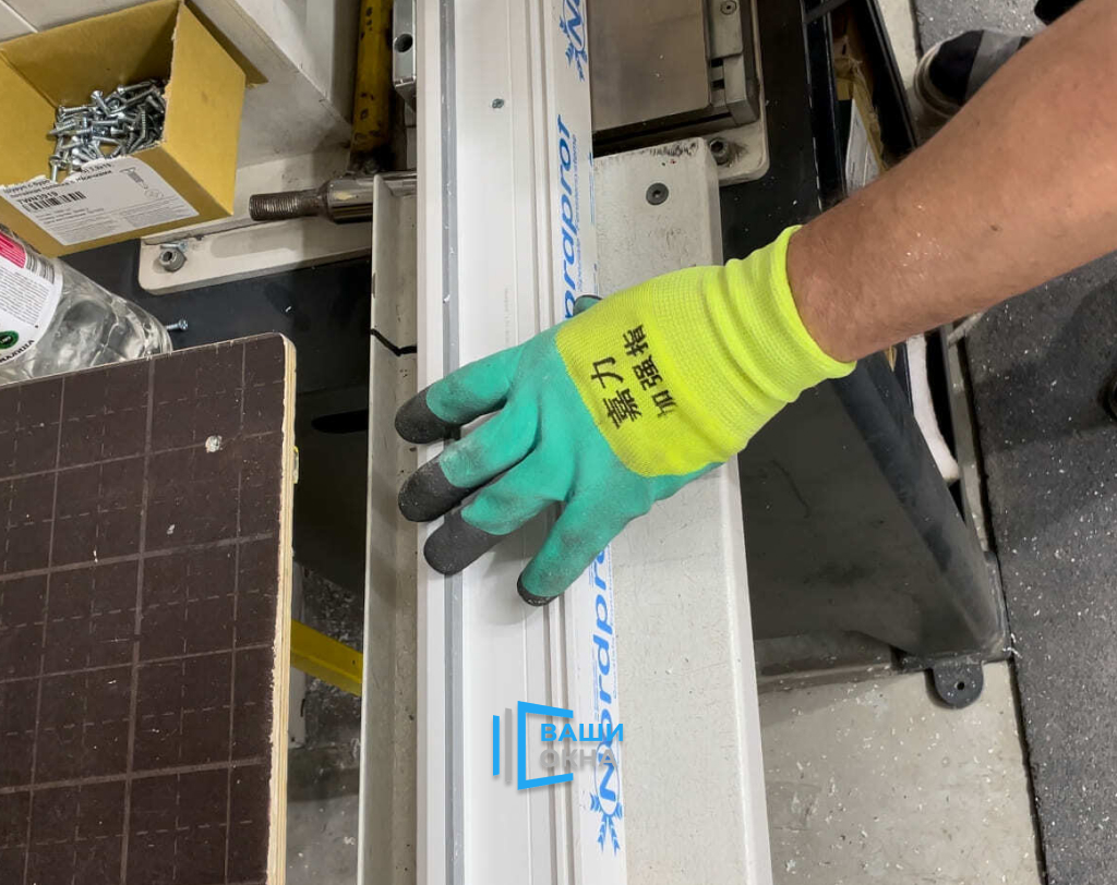 Ручная обработка профиля