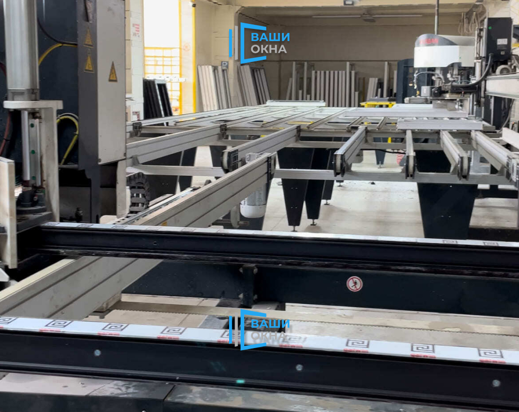 Производственная линия окон